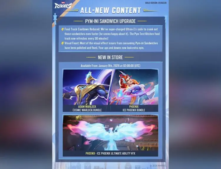 Marvel Rivals Patch Drops January 8th, But Players Are Begging For Nerfs