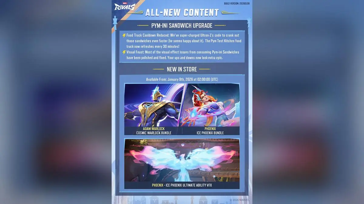 Marvel Rivals Patch Drops January 8th, But Players Are Begging For Nerfs