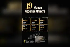 MSI's RTX 5090 Lightning Z Shatters 19 World Records, Gamers Share Epic Stories
