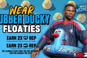 NBA 2K's Rubber Ducky Floaties Offer Double Rep, But Players Aren't Buying It