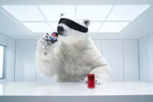 Pepsi Declares Soda War, Steals Coca-Cola's Polar Bear in Super Bowl Ad