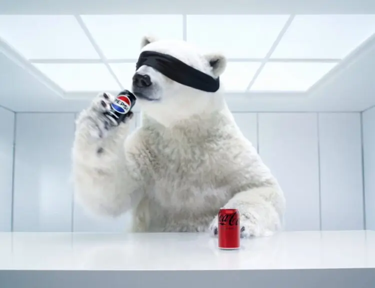 Pepsi Declares Soda War, Steals Coca-Cola's Polar Bear in Super Bowl Ad