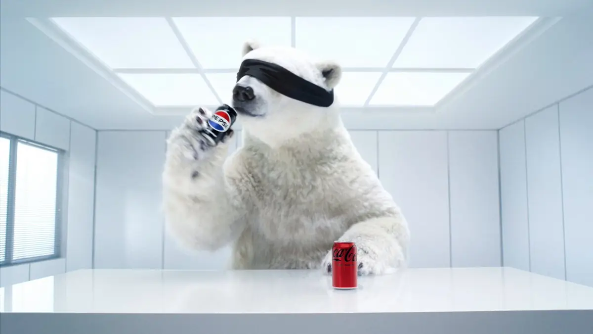 Pepsi Declares Soda War, Steals Coca-Cola's Polar Bear in Super Bowl Ad