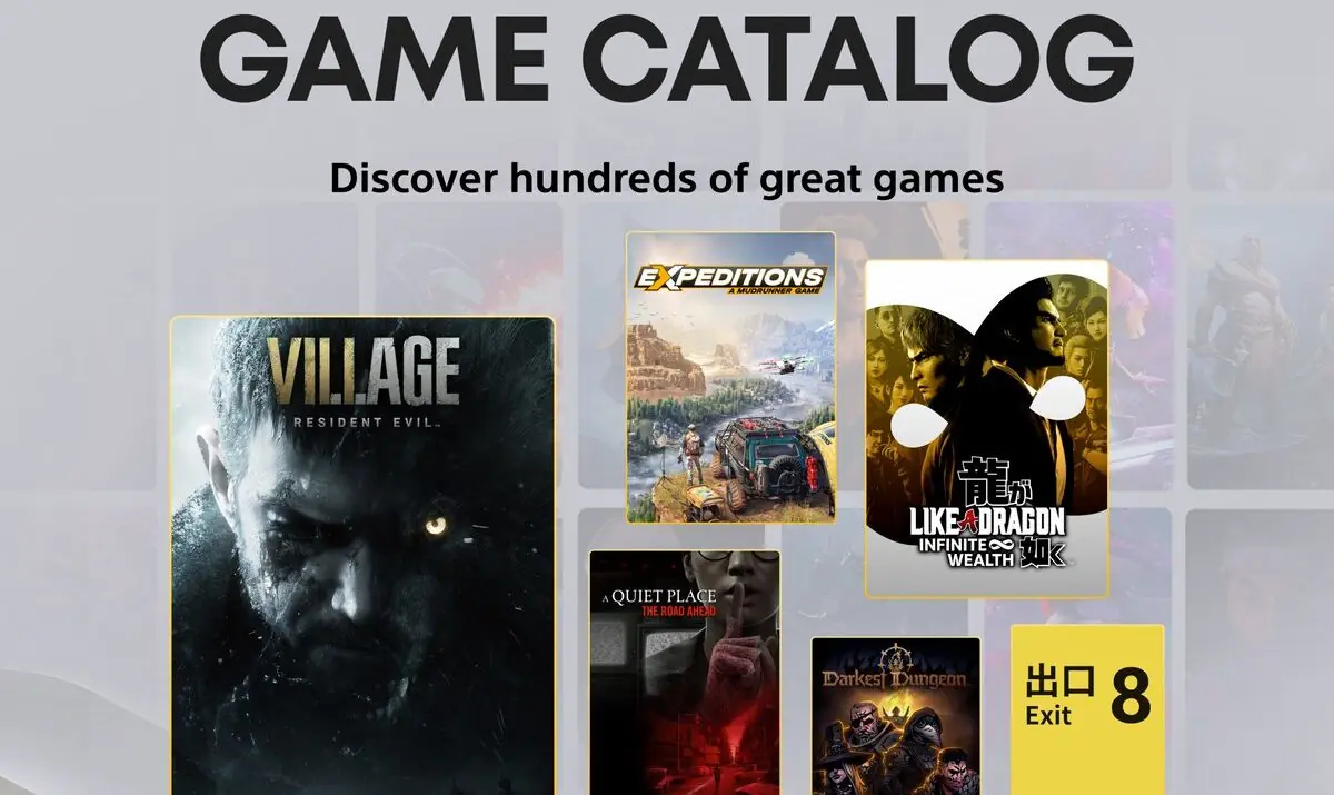 PlayStation Plus January Lineup is a Banger with Resident Evil Village and Like a Dragon