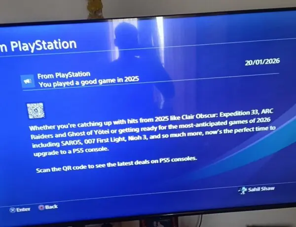 Sony Sends PS4 Players a Direct Message: Time to Upgrade to PS5 in 2026