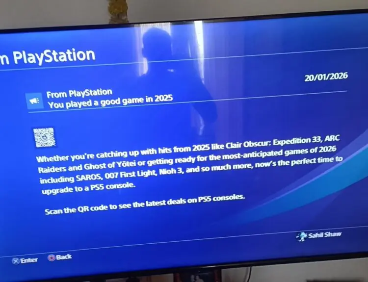 Sony Sends PS4 Players a Direct Message: Time to Upgrade to PS5 in 2026