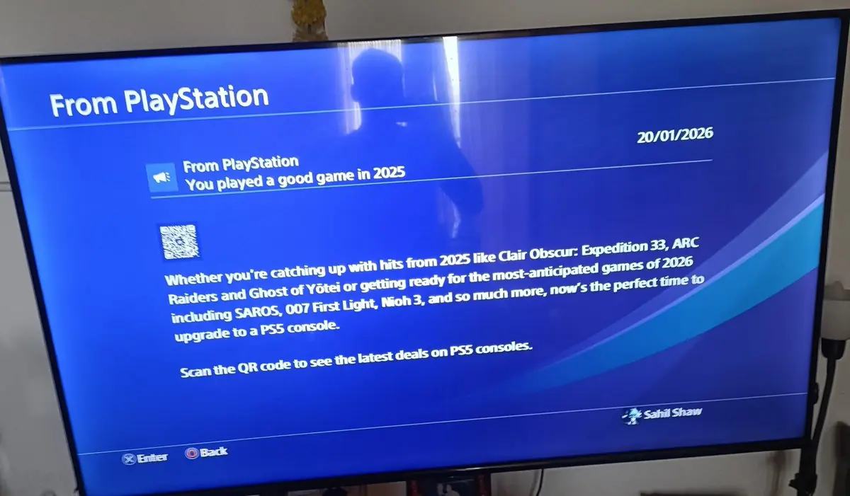Sony Sends PS4 Players a Direct Message: Time to Upgrade to PS5 in 2026