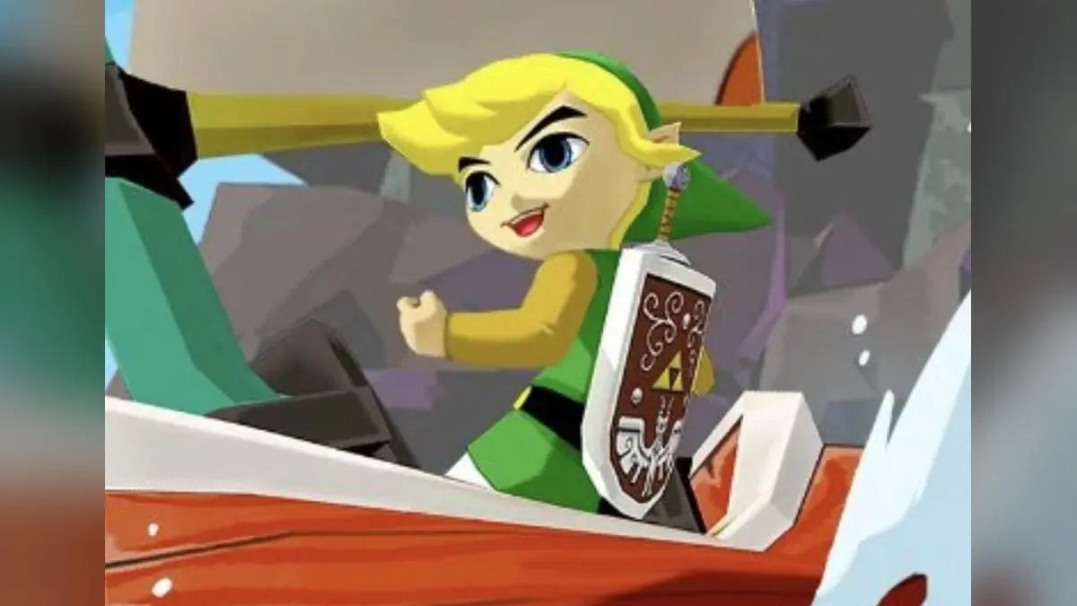 Toon Link's Blue Eyes in Wind Waker Key Art Spark Debate Over Beta Design
