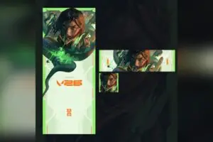 VALORANT's Omega Team Scores New 'Blood & Venom' Playercard, Alpha Players Furious