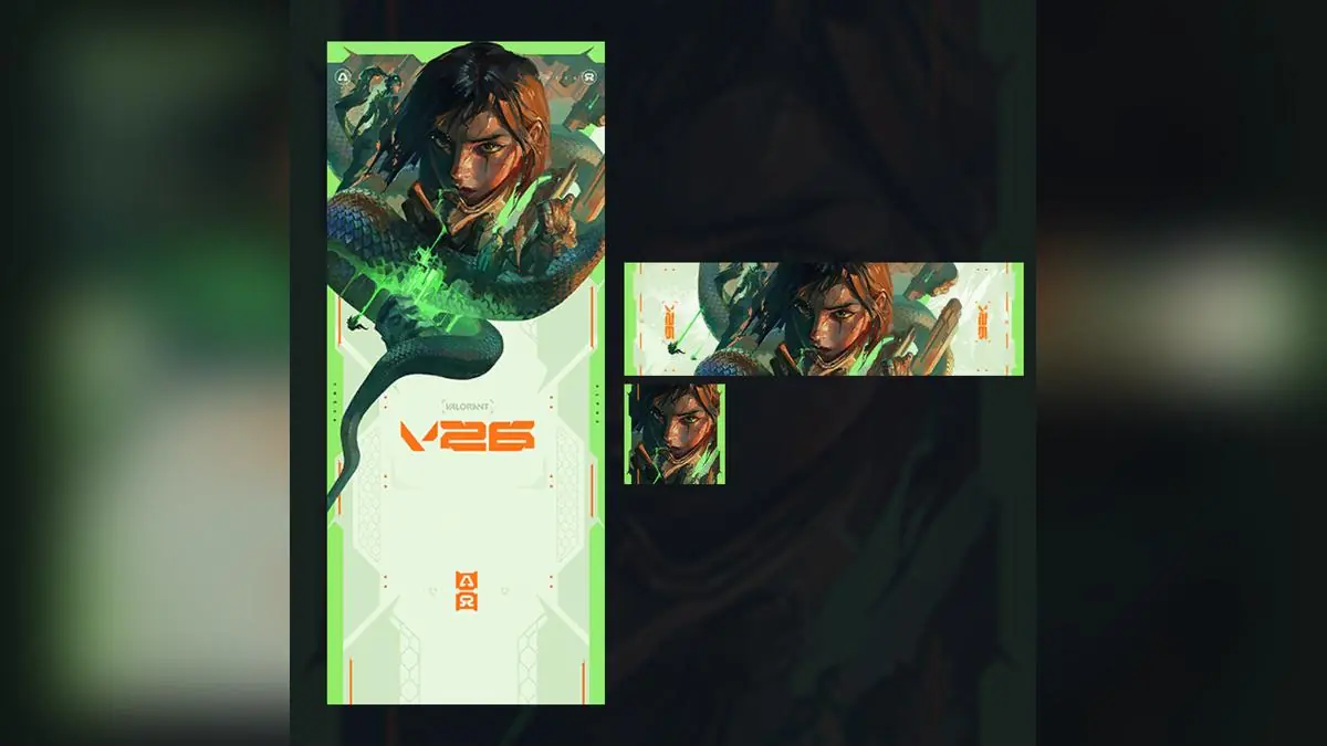 VALORANT's Omega Team Scores New 'Blood & Venom' Playercard, Alpha Players Furious