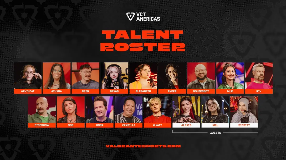 VALORANT's VCT Americas 2026 Talent Lineup Is Absolutely Stacked