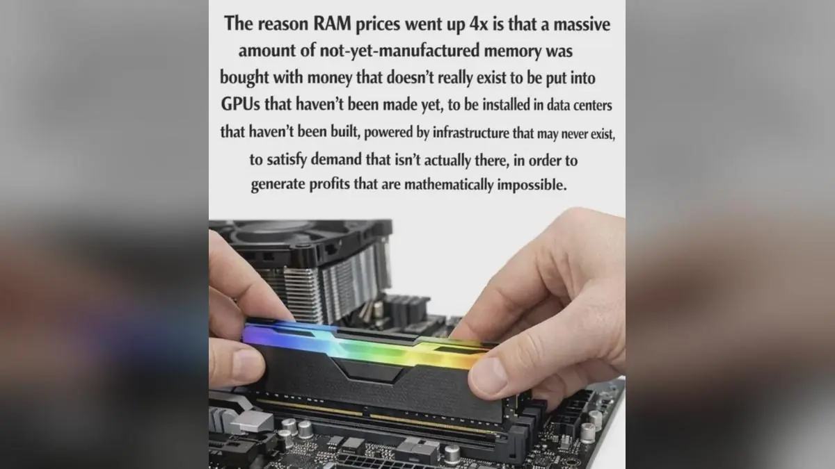 Will the AI RAM Bubble Finally Force Game Devs to Optimize Their Games?