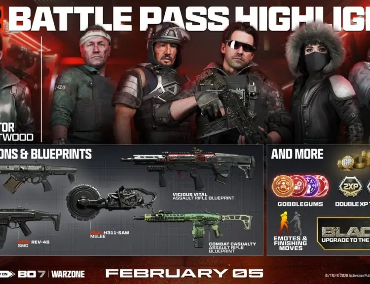 Call of Duty's Season 2 Battle Pass Drops with New Operator Victoria Atwood and Fresh Weapons