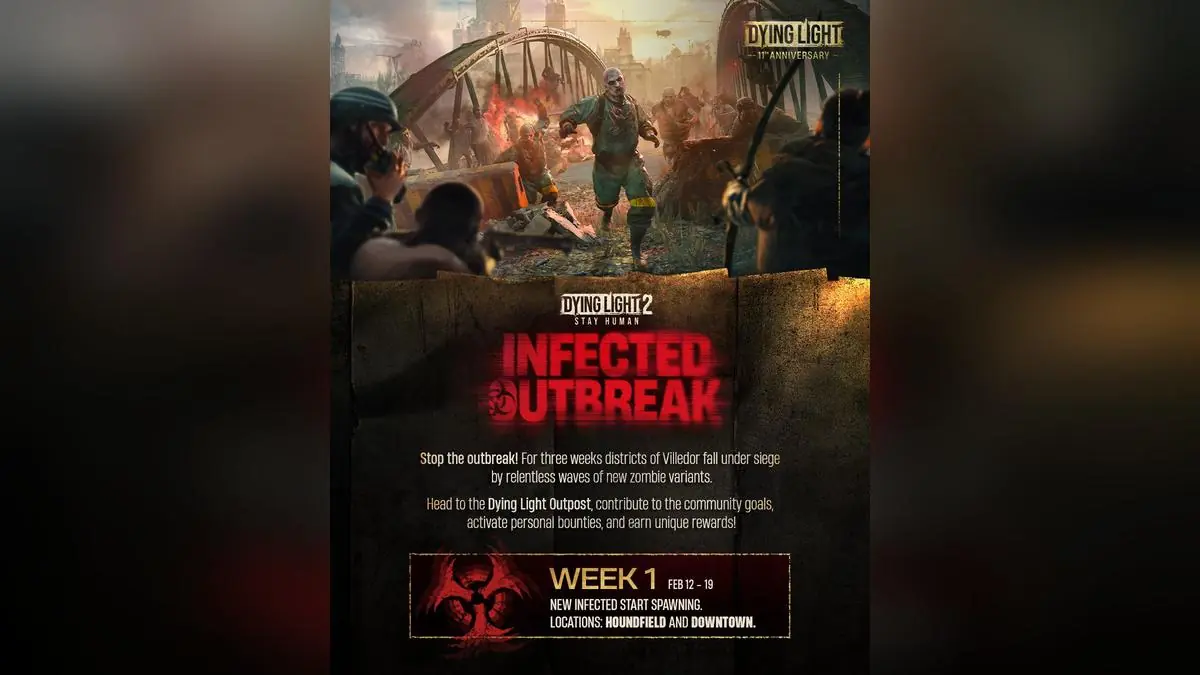 Dying Light 2's Villedor Is Under Siege In New Zombie Outbreak Event