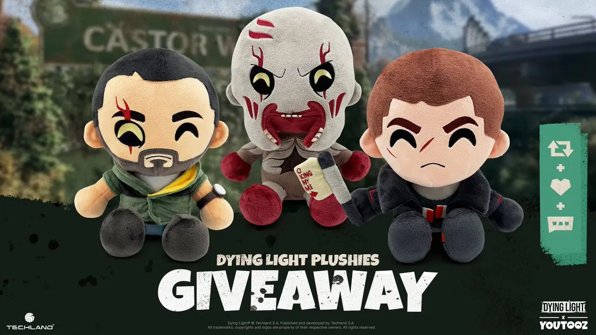 Dying Light Plush Giveaway Has Gamers Tagging Friends and Feeling Lonely
