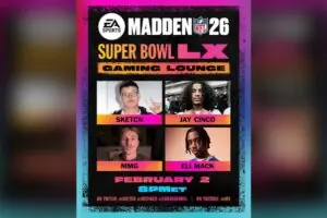 EA Madden NFL Gaming Lounge Returns for Super Bowl Opening Night Chaos