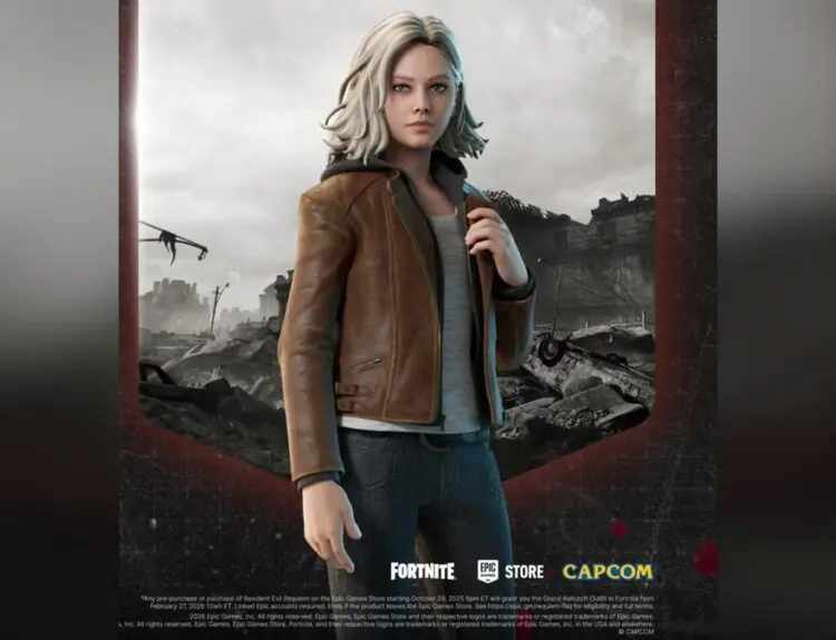 Fortnite's New Resident Evil Crossover Skin Has Players Divided Over Grace Ashcroft