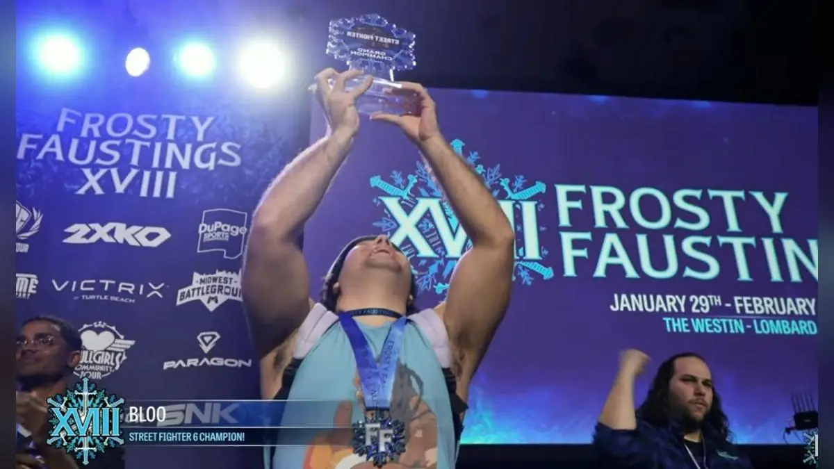 Street Fighter 6 Player Bloo Wins Big at Frosty Faustings XVIII