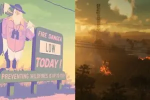 GTA VI Wildfire Mechanics Hinted at in New In-Game Artwork Discovery