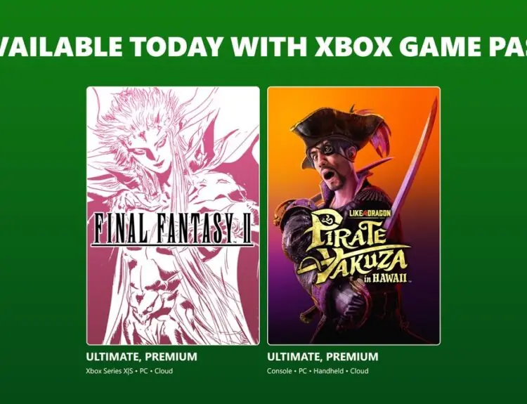 Xbox Game Pass Drops Final Fantasy II and Pirate Yakuza, Gamers React