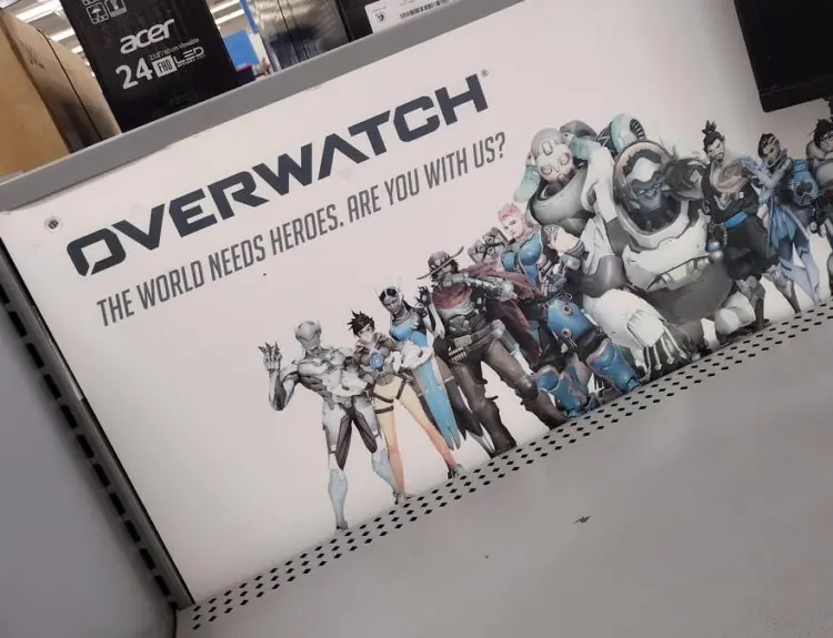 10-Year-Old Overwatch Display at Walmart Sparks Gaming Nostalgia