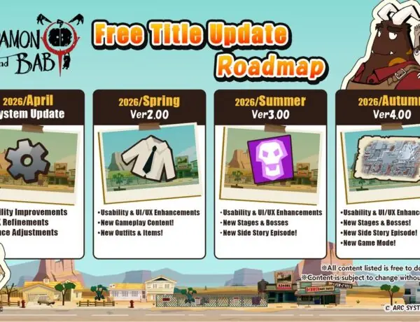 Arc System Works' DAMON and BABY Launches With Immediate Free Update Roadmap