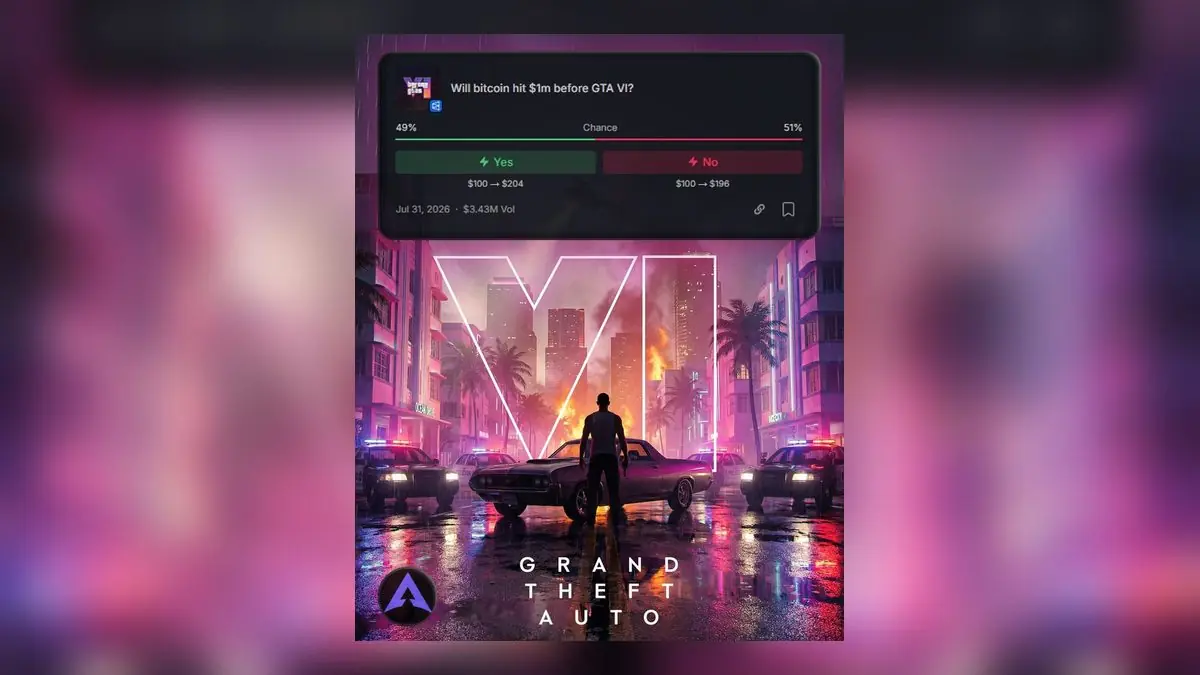 Bitcoin vs GTA VI: Prediction Market Goes Viral as Release Delays Mount