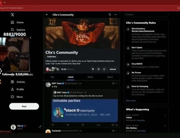 Clix Calls Out Hater Who Uses His Own Fortnite Icon Skin