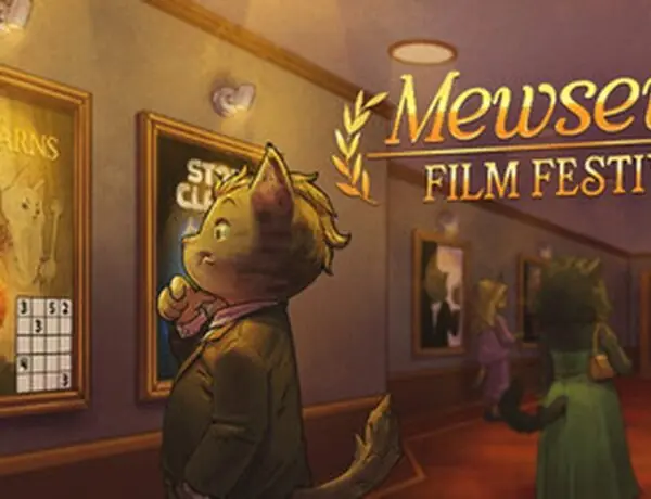 Cozy Cat Puzzle Game Mewseum: Film Festival Purrs Onto Steam
