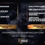Dead by Daylight's 10th Anniversary Party Tickets Drop — A Decade of Terror Deserves a Celebration