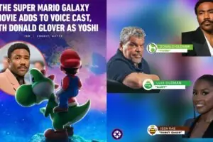 Donald Glover as Yoshi Headlines Super Mario Galaxy Movie's Star-Studded Cast Reveal
