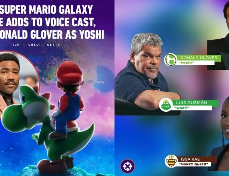 Donald Glover as Yoshi Headlines Super Mario Galaxy Movie's Star-Studded Cast Reveal