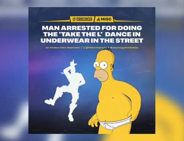 Drunk Man Arrested After Performing Fortnite 'Take The L' Dance on Road
