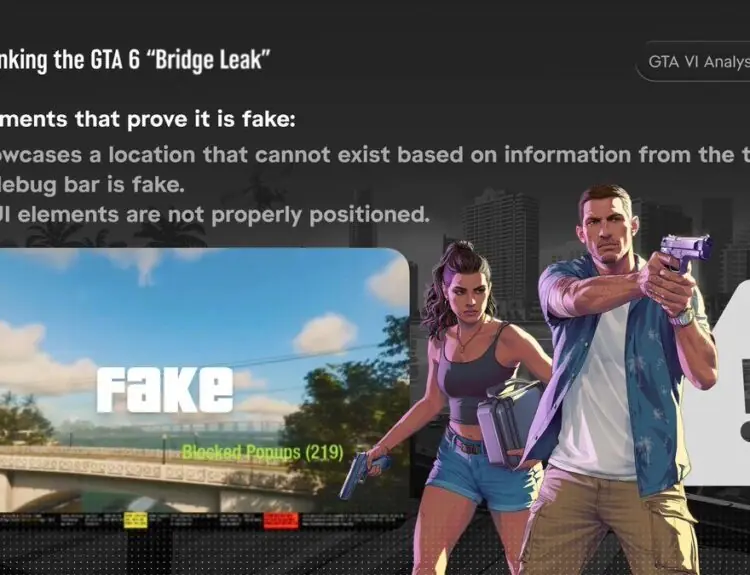 Fake GTA 6 'Bridge Leak' Fools Gaming Sites as Misinformation Campaign Spreads