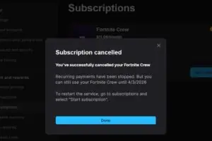 Fortnite Players Are Done With Crew Subscriptions — Here's Why