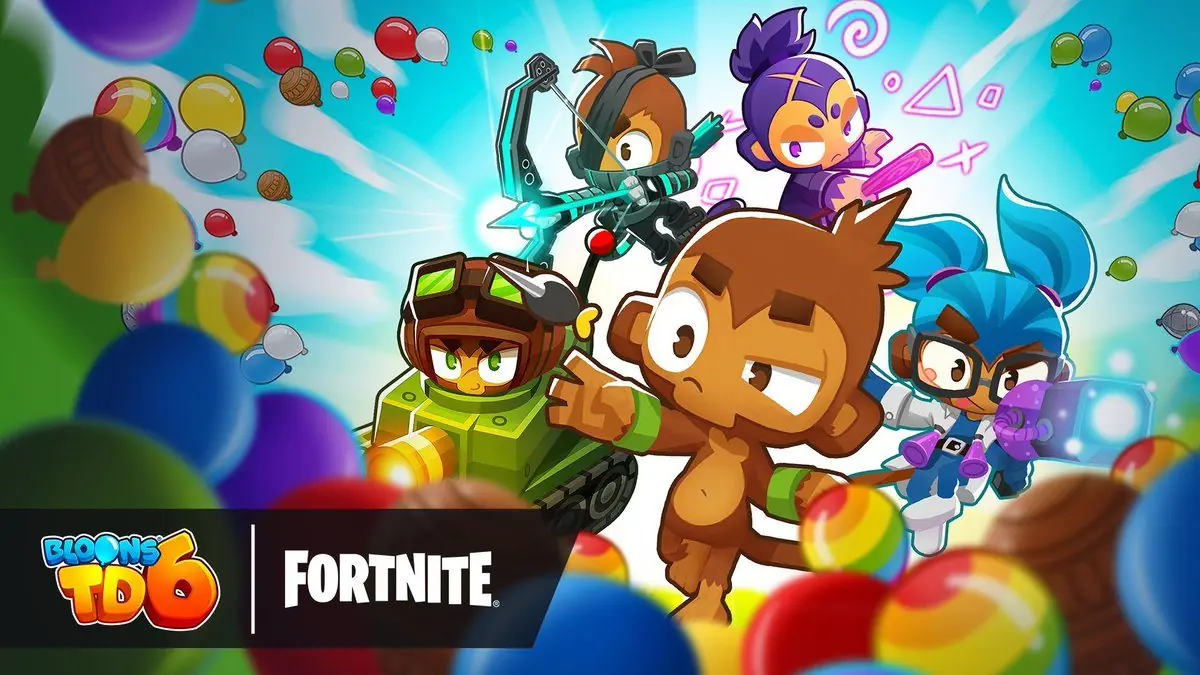 Fortnite x Bloons TD 6 Crossover Is Actually Happening and It's Unhinged
