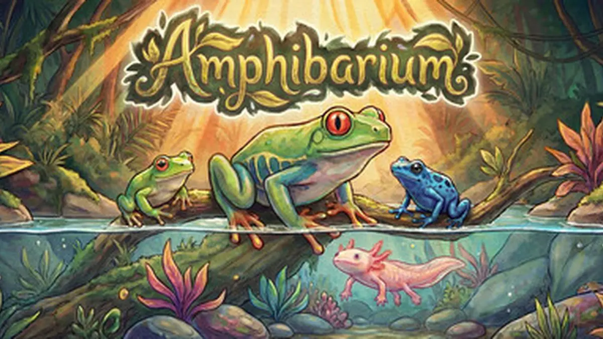 Frog Sanctuary Sim Amphibarium Hops onto Steam Early with 40% Discount