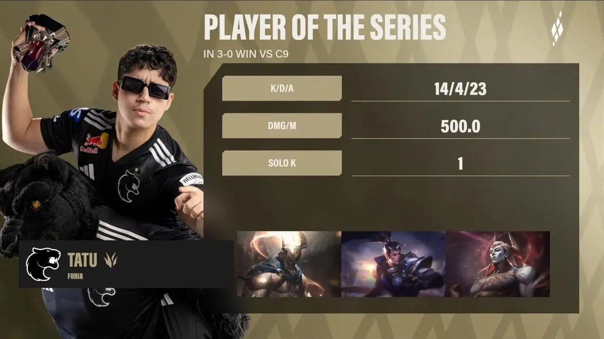 FURIA Sweeps Cloud9 3-0 to Win First Ever Americas Cup Championship