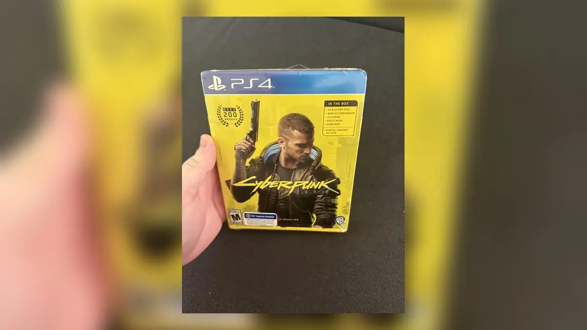 Gamer Finally Opens Sealed Cyberpunk 2077 After 5-Year Wait
