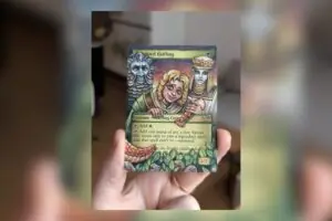 Gaming Worlds Collide: Artist Transforms MTG Card Into Elden Ring Masterpiece