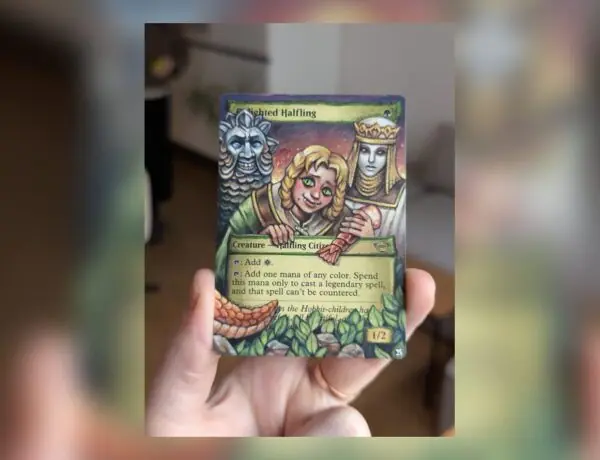 Gaming Worlds Collide: Artist Transforms MTG Card Into Elden Ring Masterpiece
