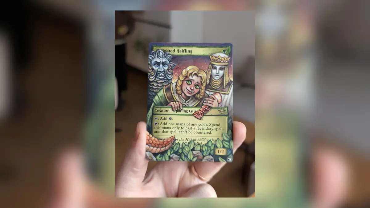 Gaming Worlds Collide: Artist Transforms MTG Card Into Elden Ring Masterpiece