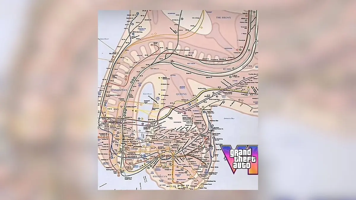 GTA VI Map Leak Sends Gaming Community Into Analysis Overdrive