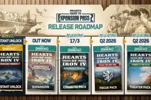 Hearts of Iron IV Sets Sail with Warships of the Pacific Cosmetic Pack This March