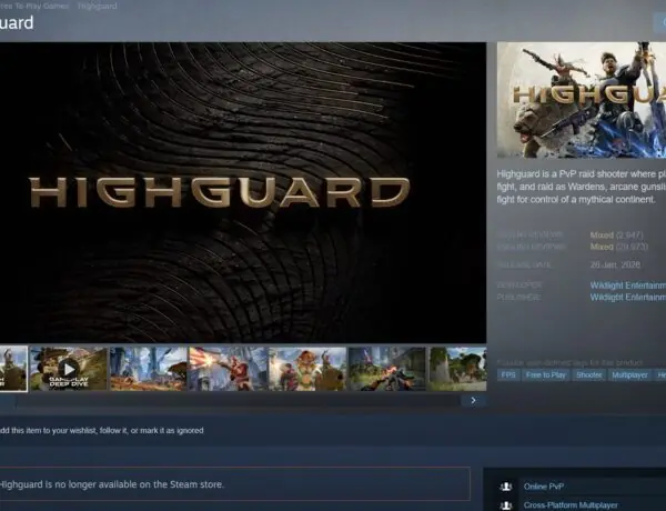Highguard Vanishes from Steam Store, Sparking Community Concerns