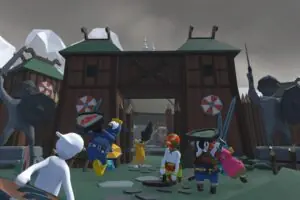 Human Fall Flat's Weirdest Crossover Yet: Dave the Diver Vikings