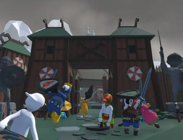 Human Fall Flat's Weirdest Crossover Yet: Dave the Diver Vikings