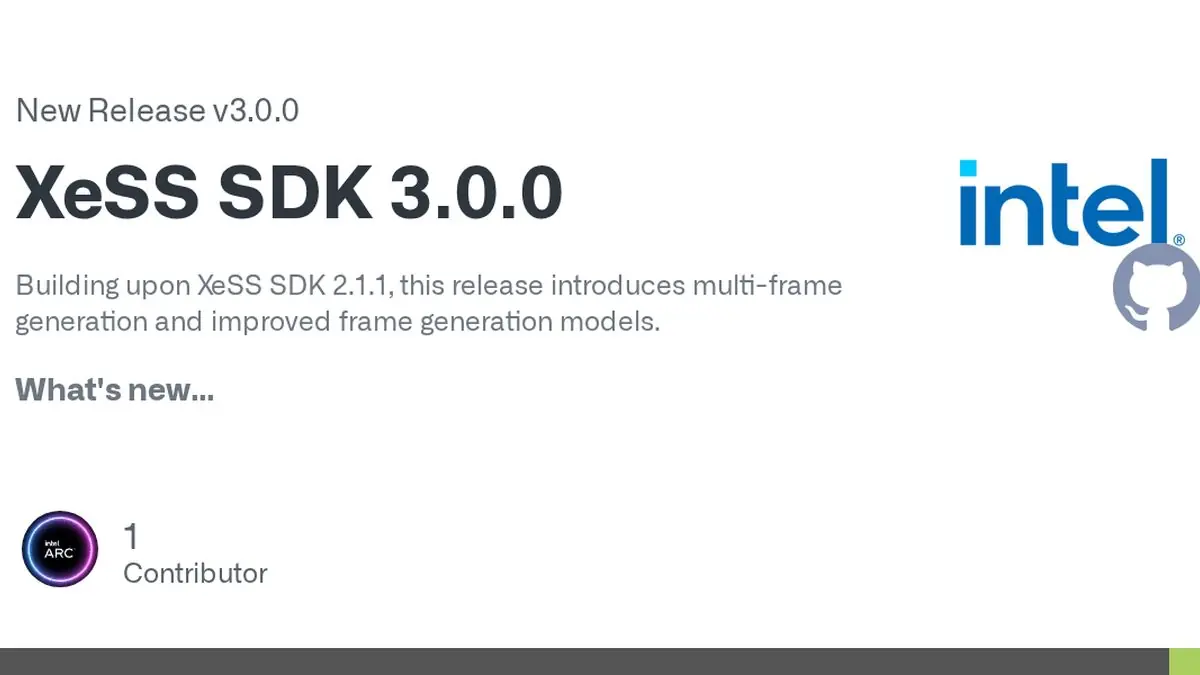 Intel XeSS 3.0 Drops with Multi-Frame Generation for Arc GPUs