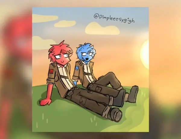 Minecraft Fans Rally Behind Kier & Dev With Adorable Fan Art