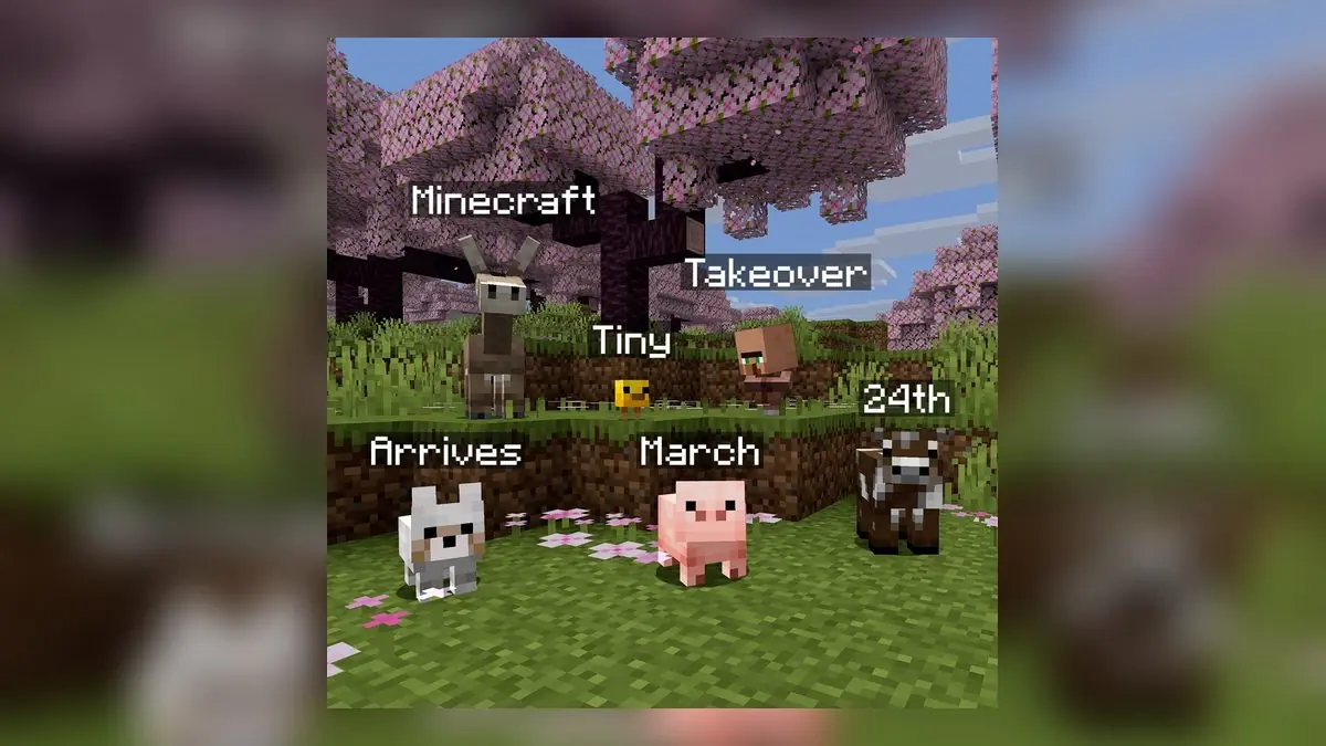 Minecraft's Tiny Takeover Gets Xbox Game Pass Baby Mob Names